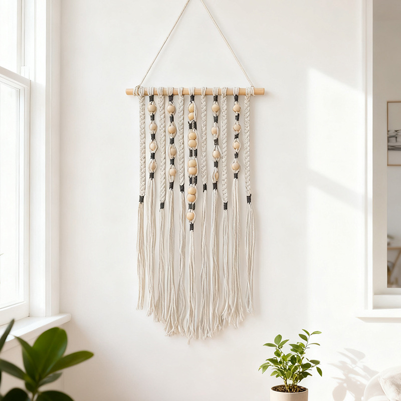 Macrame Wall Hanging - Makrama na ścianę, dekoracja boho, ręcznie