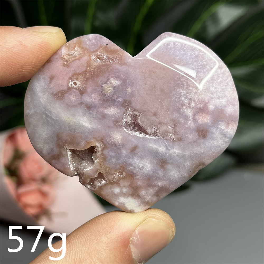 Home Decor Za - Naturalne Kamienie Szlachetne Różowy Ametyst Agat