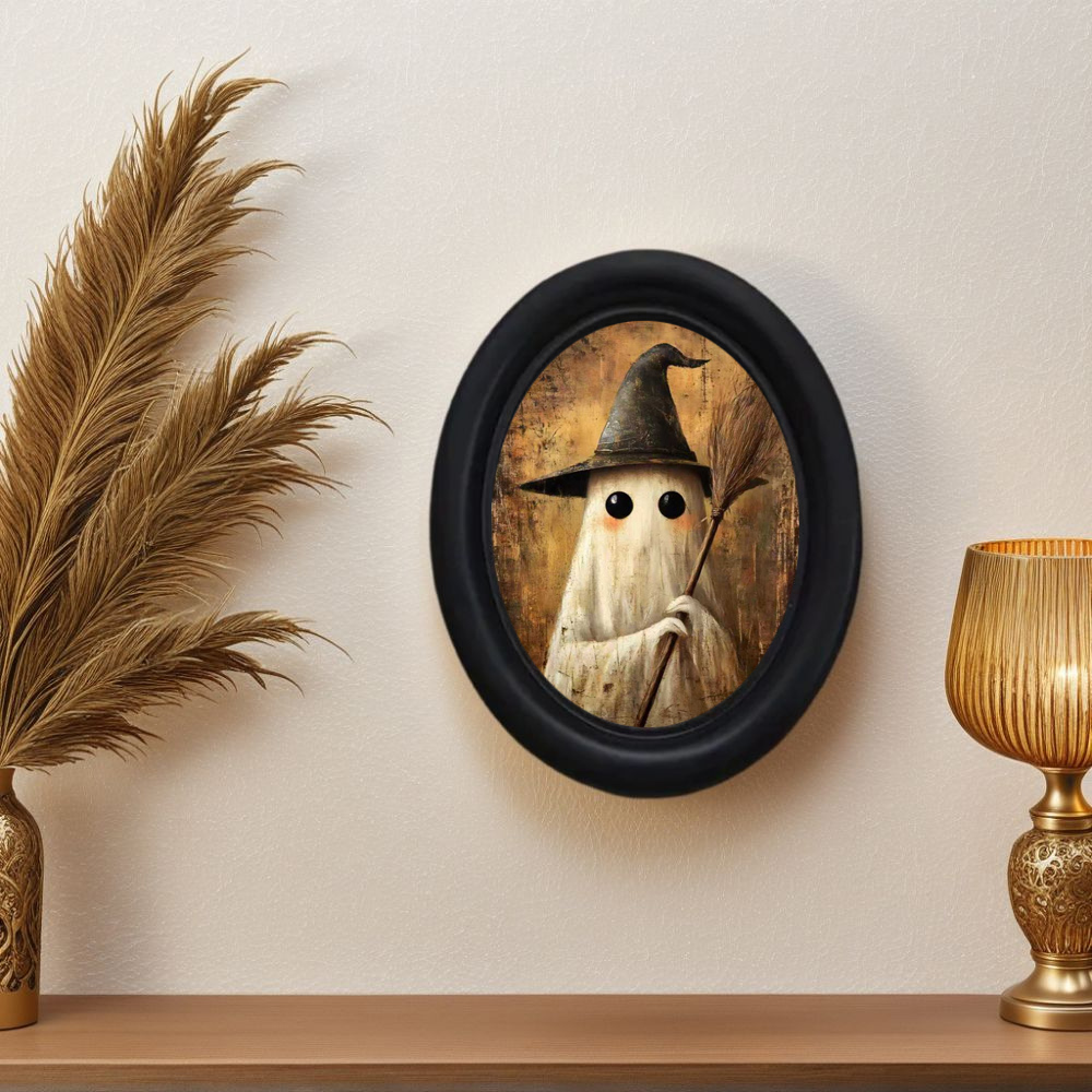 Home Decor Gothic - 1 sztuka vintage'owego, gotyckiego, wiktoriańskiego muralu
