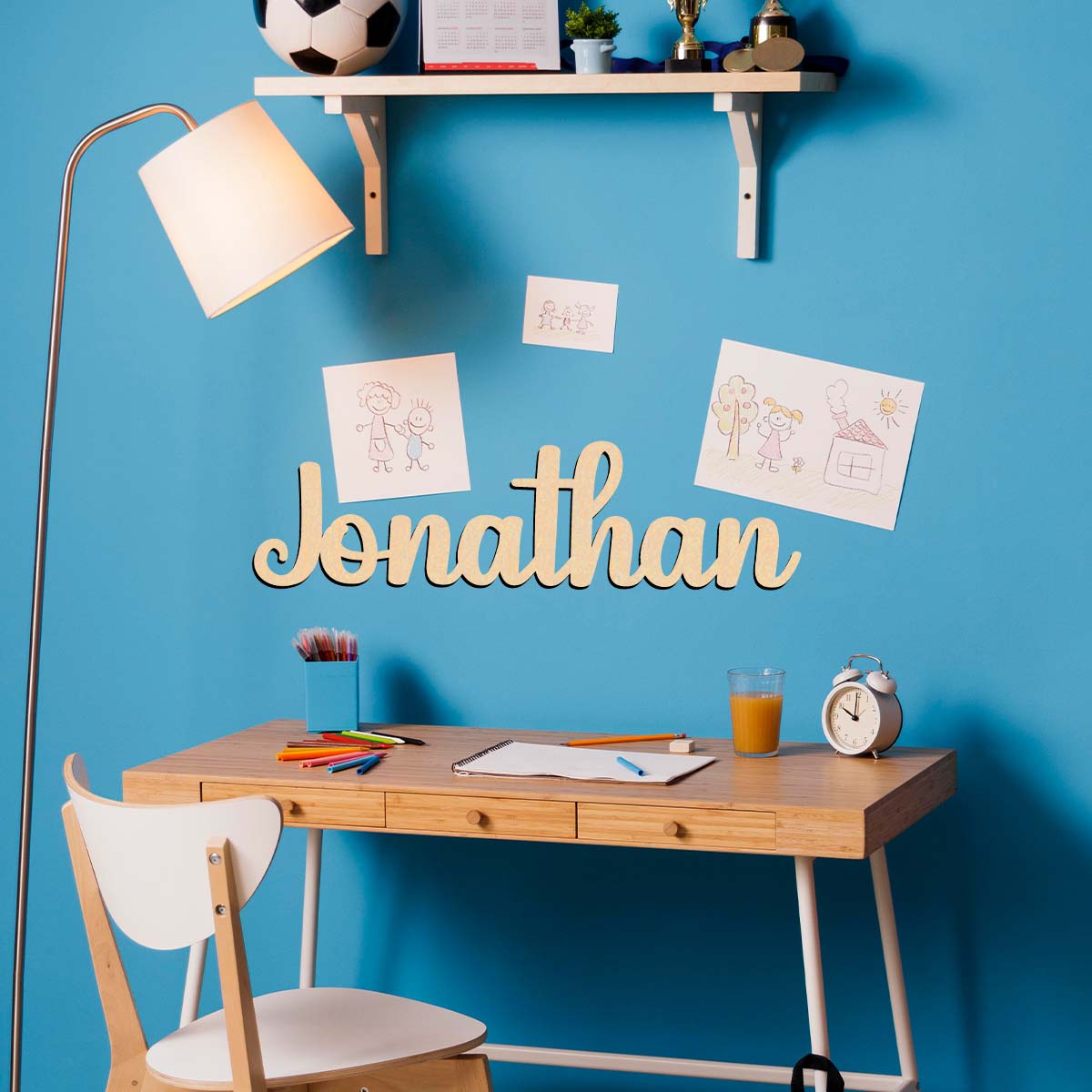 Home Decor Examples - 1 szt. Zabawna tabliczka drewniana z