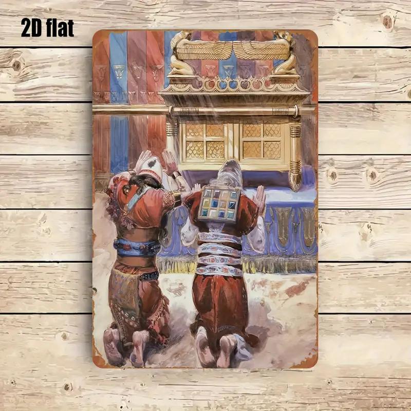 Home Decor In - CIFBUY Rustykalna Metalowa Dekoracja Ścienna z