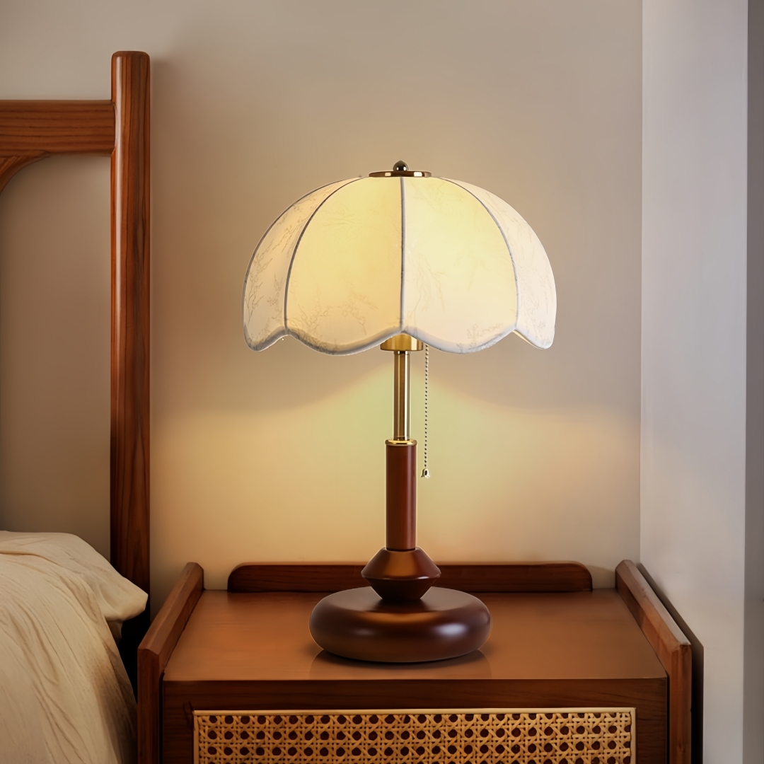 Home Decor Room - Lampa stołowa w stylu vintage z