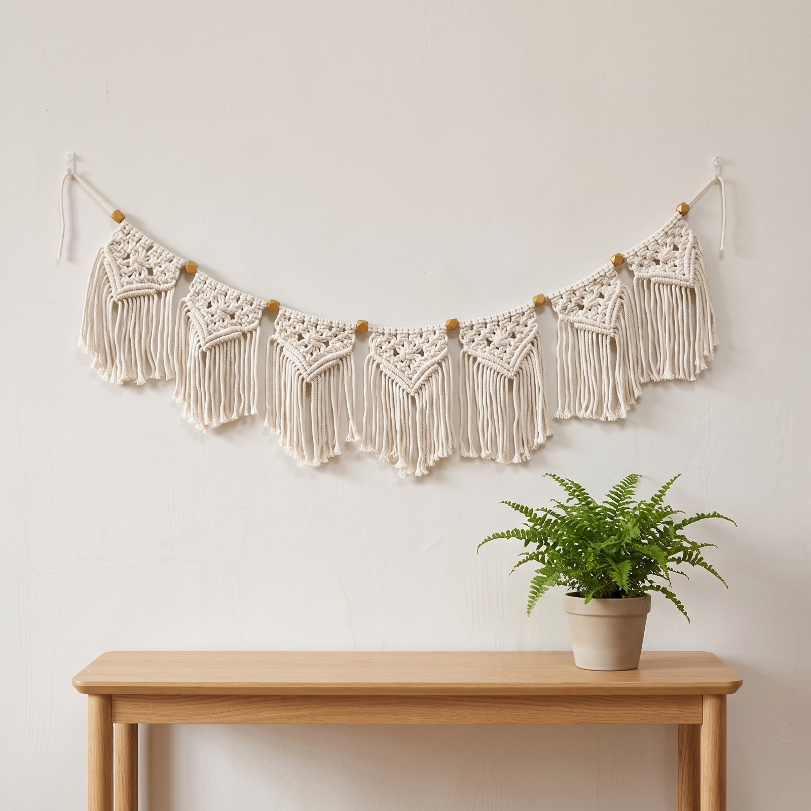 Macrame Wall Hanging - Makrama na ścianę, makrama ozdobna z
