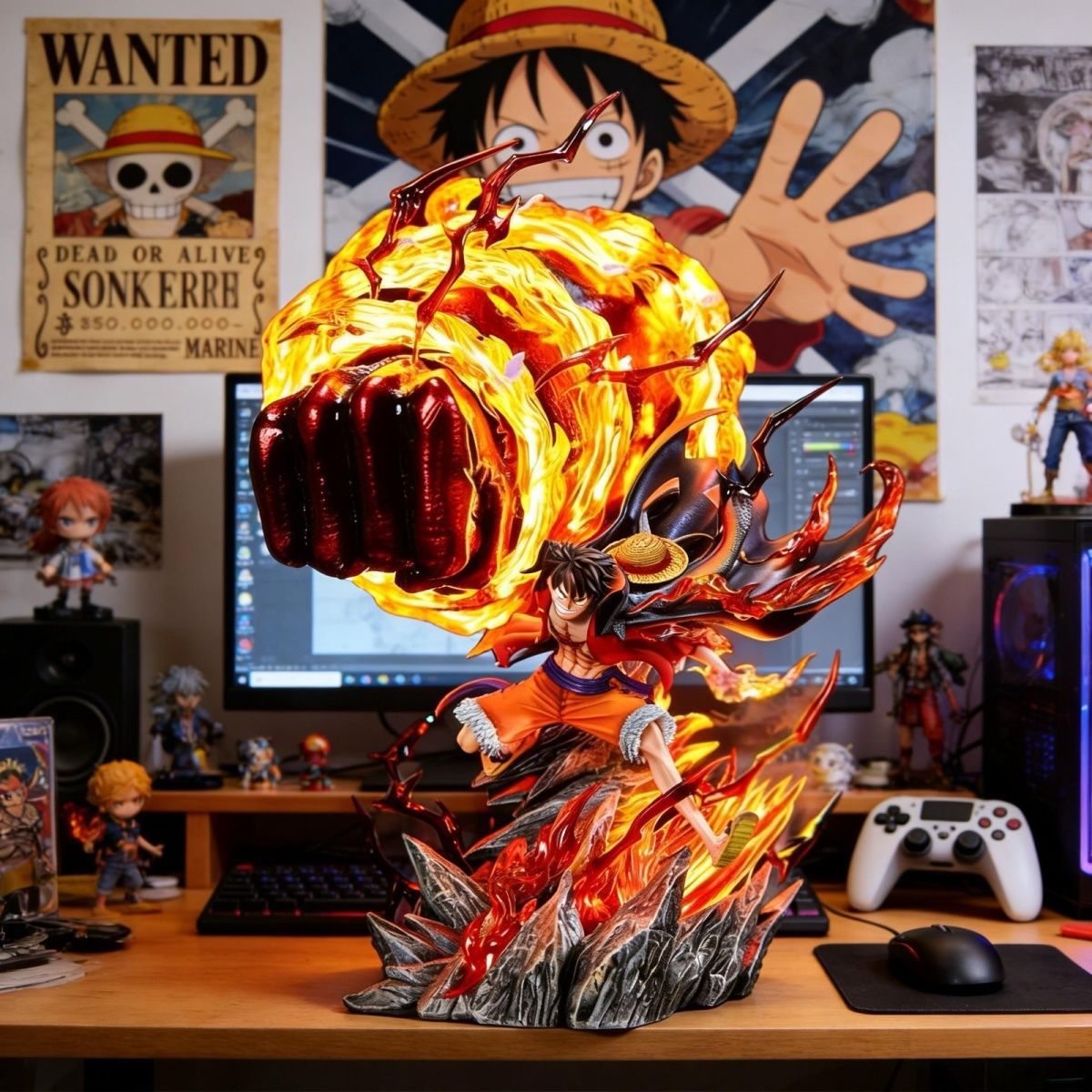 Home Decor Quirky - Figurka Luffy z serii LZ Karmic
