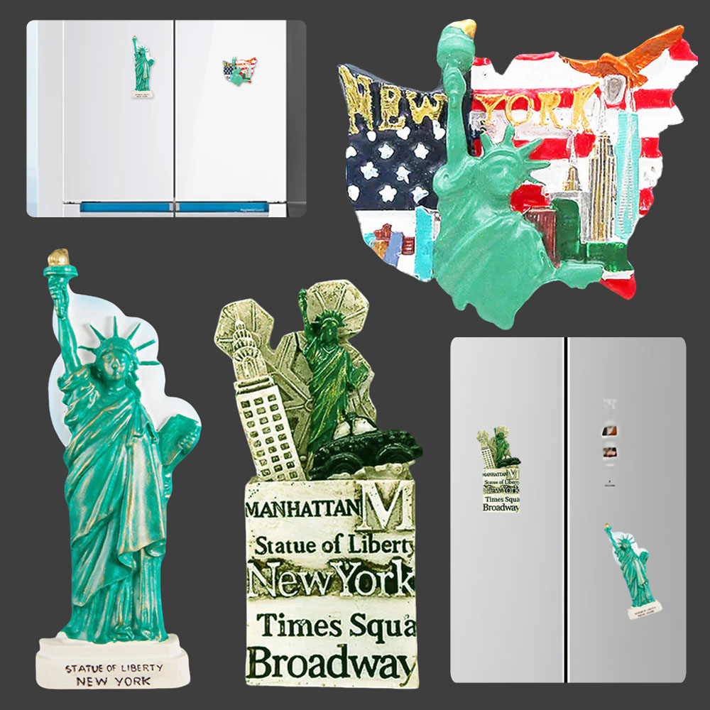 Home Decor New York - Ameryka Statua Wolności 3D Naklejka na