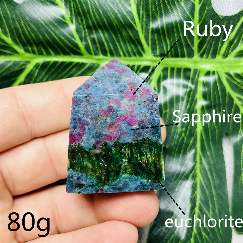 Home Decor Za - Naturalne kamienie szlachetne rubinowa i szafirowa
