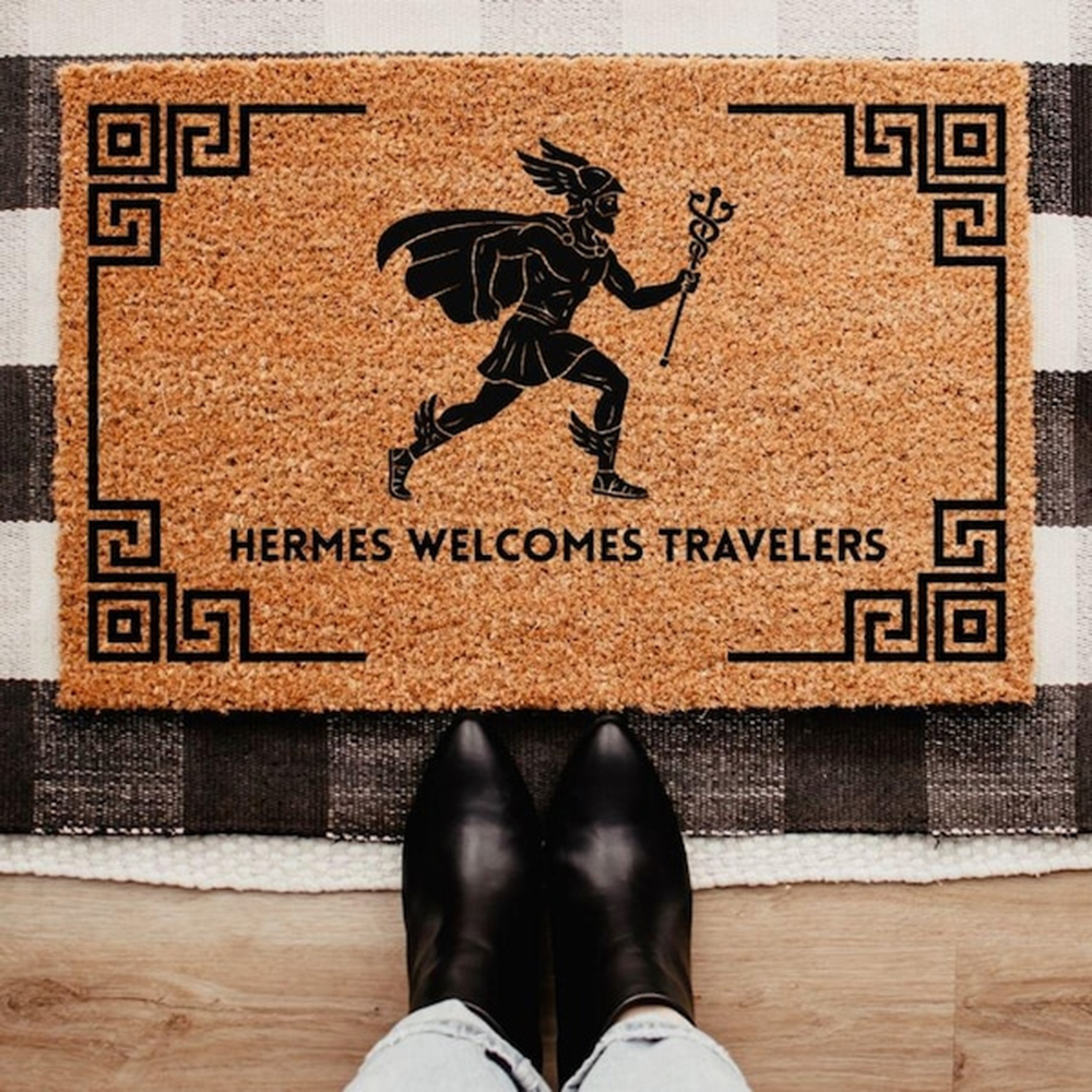 Home Decor Hermes - Dywanik wejściowy z kokosowym włóknem z