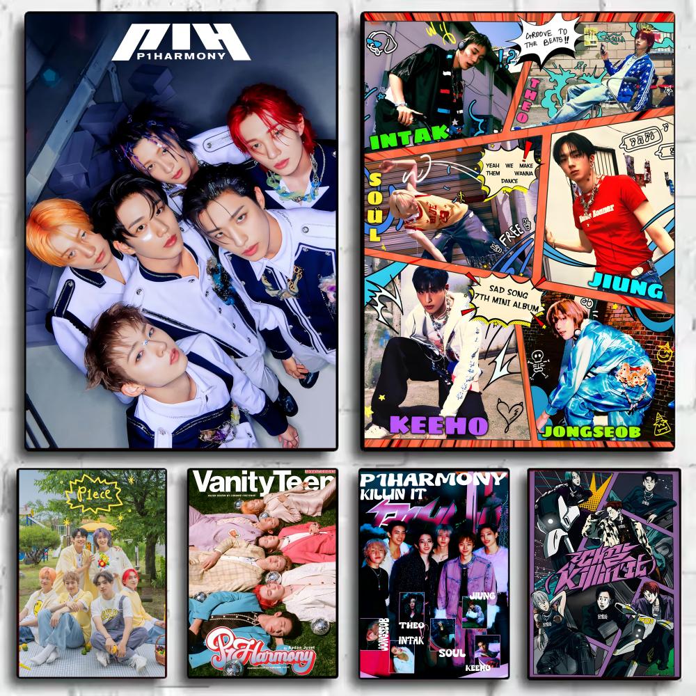 Home Decor Magazine - Pop KPOP P_P1Harmony Magazyn Plakat Dekoracyjny