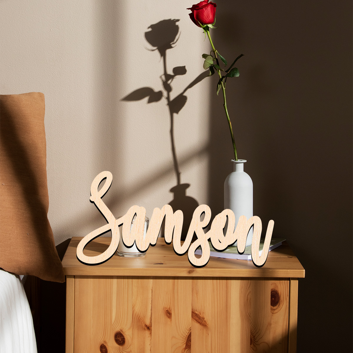 Home Decor Examples - 1 szt. Thanos, personalizowany tekst, drewniany
