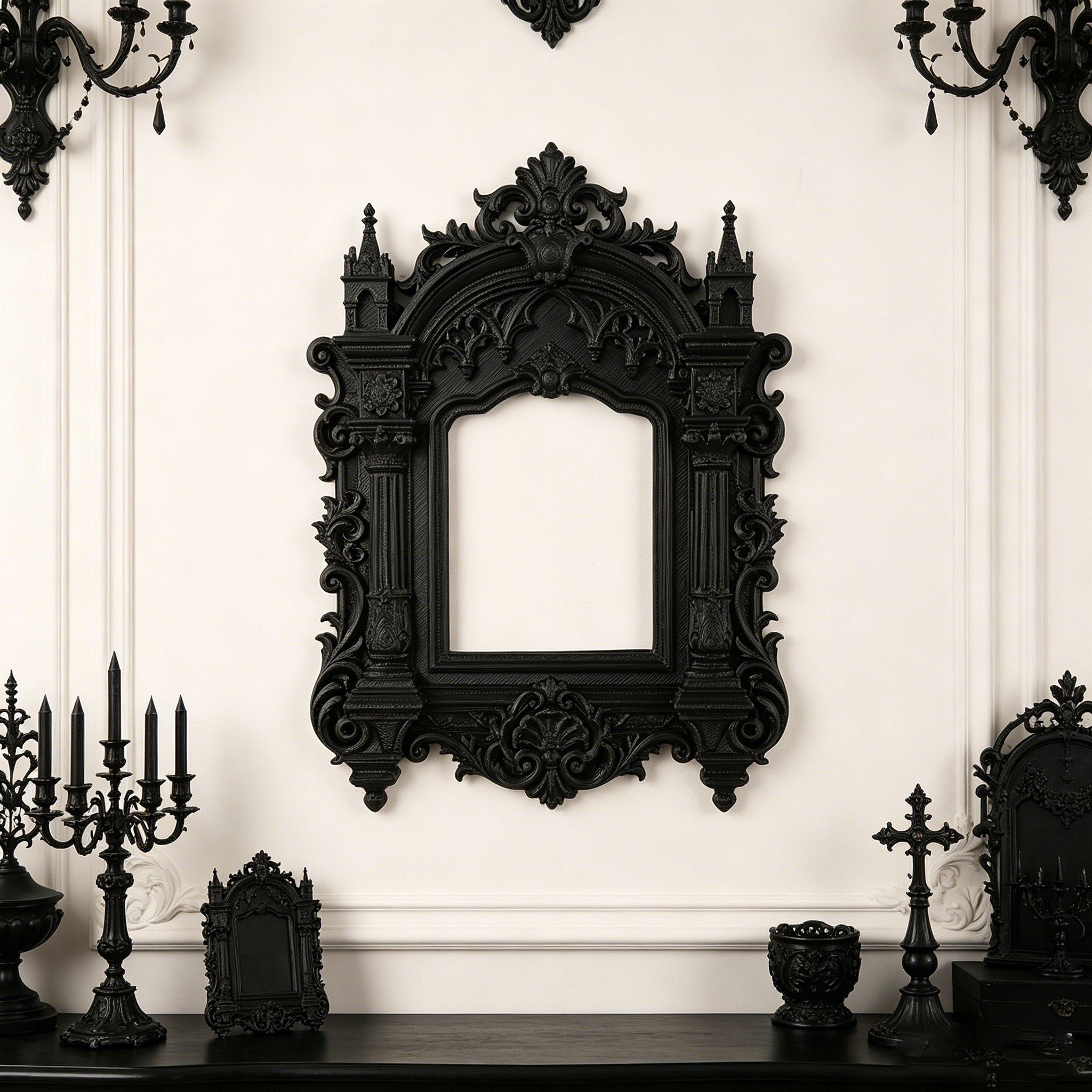 Home Decor Gothic - Transgraniczne gotyckie dekoracje z reliefami zamekowymi