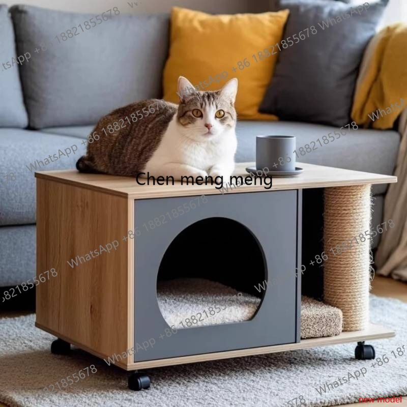 Home Decor On Wheels - Stolik boczny na kółkach w stylu