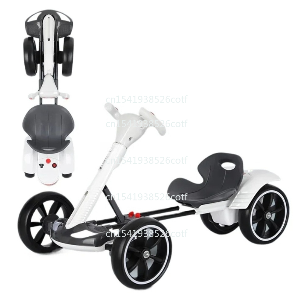 Home Decor On Wheels - Elektryczny, czterokołowy, składany i przenośny gokart