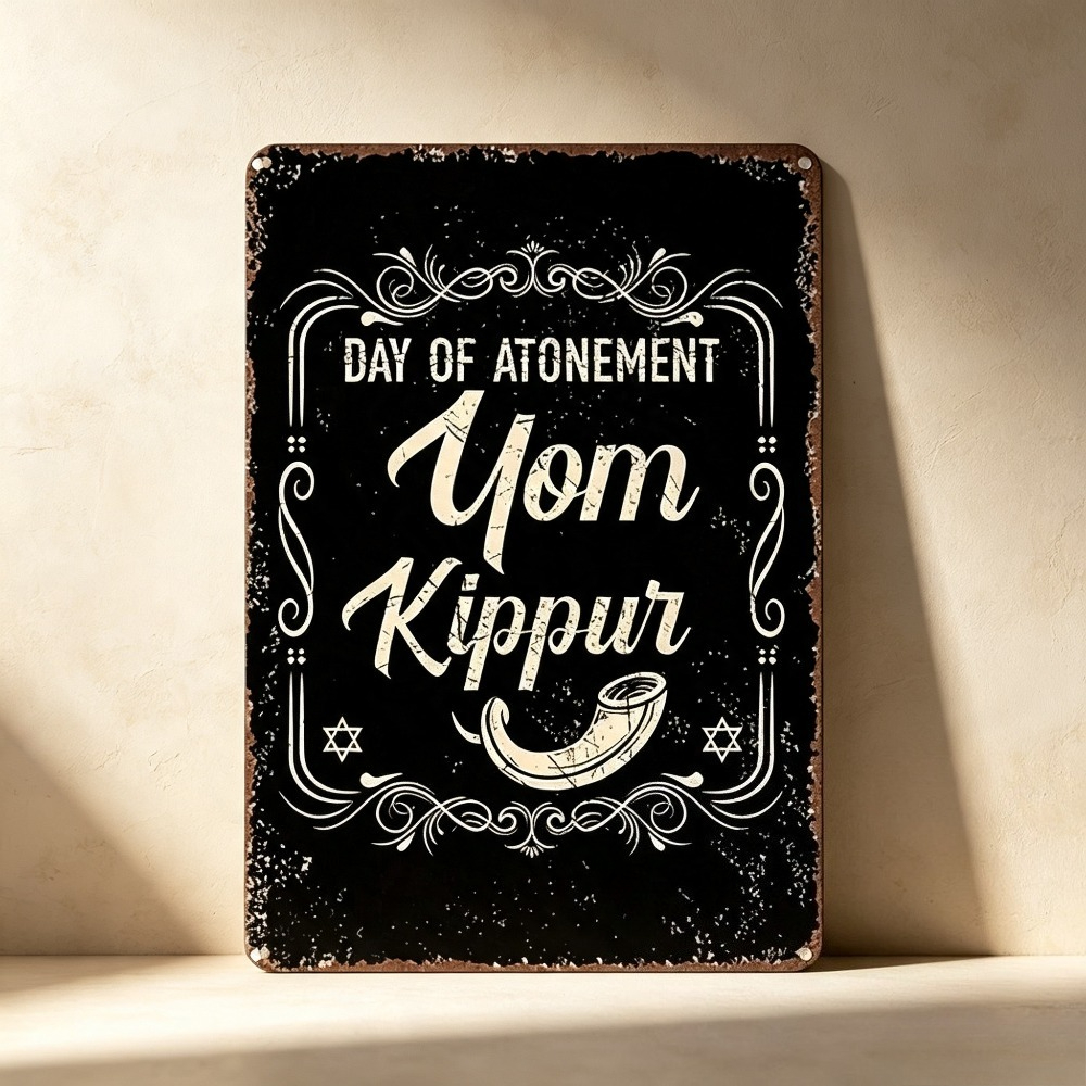 Home Decor Room - CIFBUY Retro Aluminiowa Dekoracja Ścienna Wodoodporna