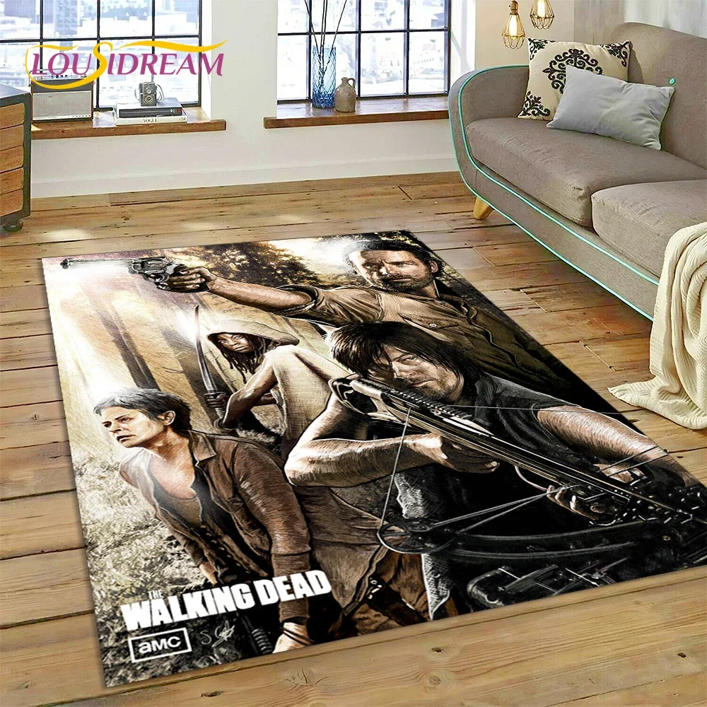 Home Decor Games Online Free - Dywan 3D The Walking Dead Lincoln