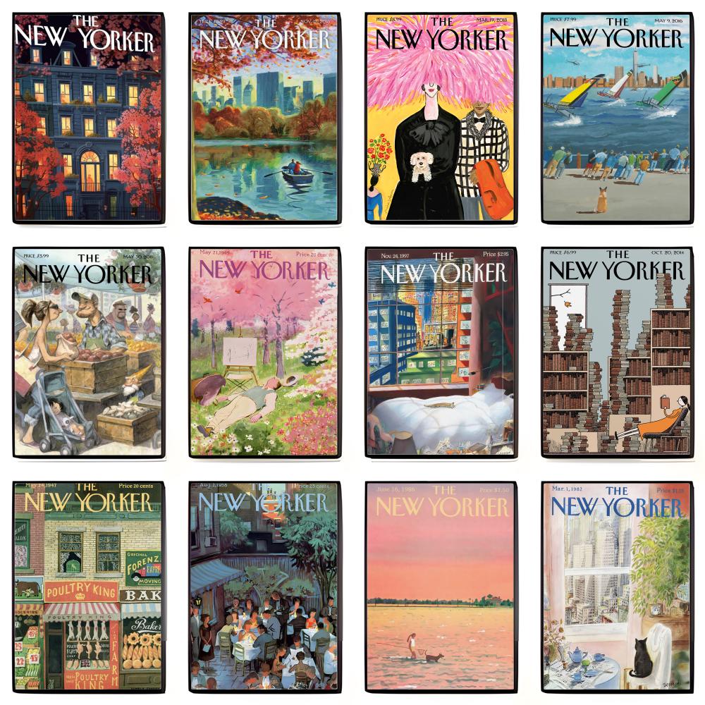 Home Decor Magazine - Plakat magazynu New Y-Yorker, naklejka artystyczna
