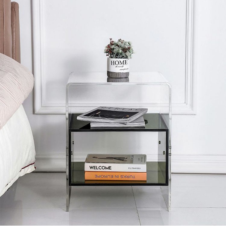 Akrylowy stolik nocny z dodatk – Home Decor On Wheels recenzja i cena
