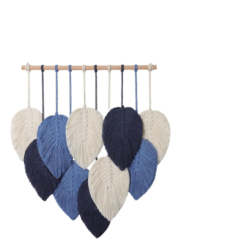 Bohemian Macramé Leaf Wall Han – Macrame Wall Hanging recenzja i cena