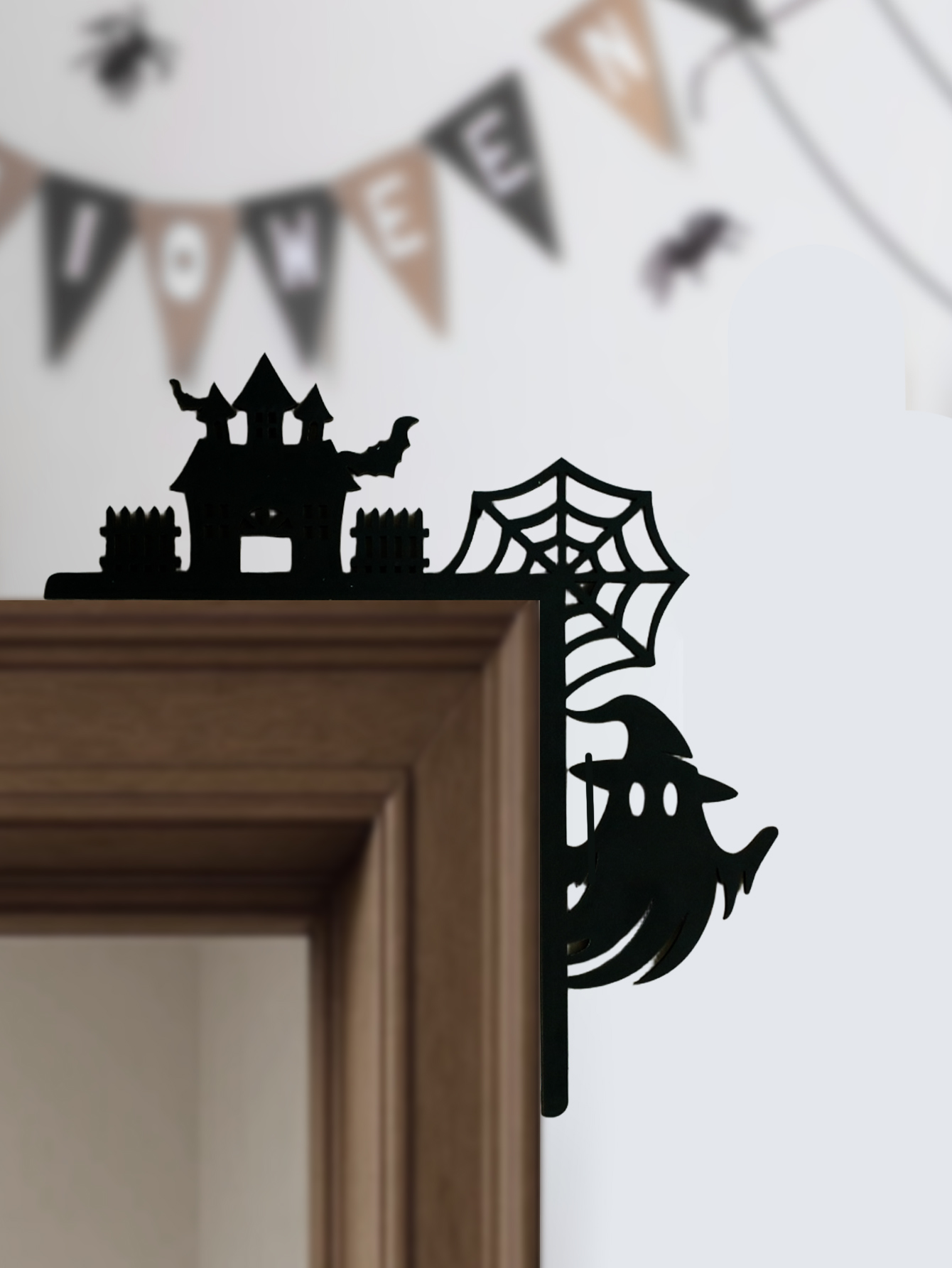 Drewniana dekoracja narożnika  – Home Decor Gothic recenzja i cena