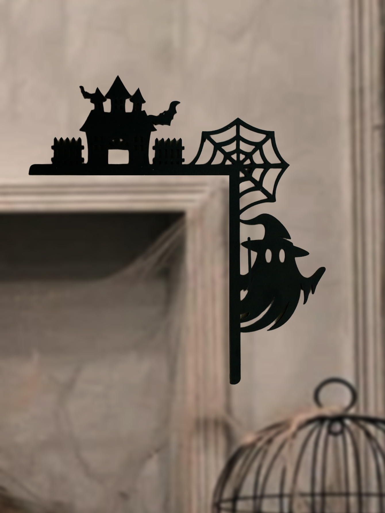 Drewniana dekoracja narożnika  – Home Decor Gothic recenzja i cena