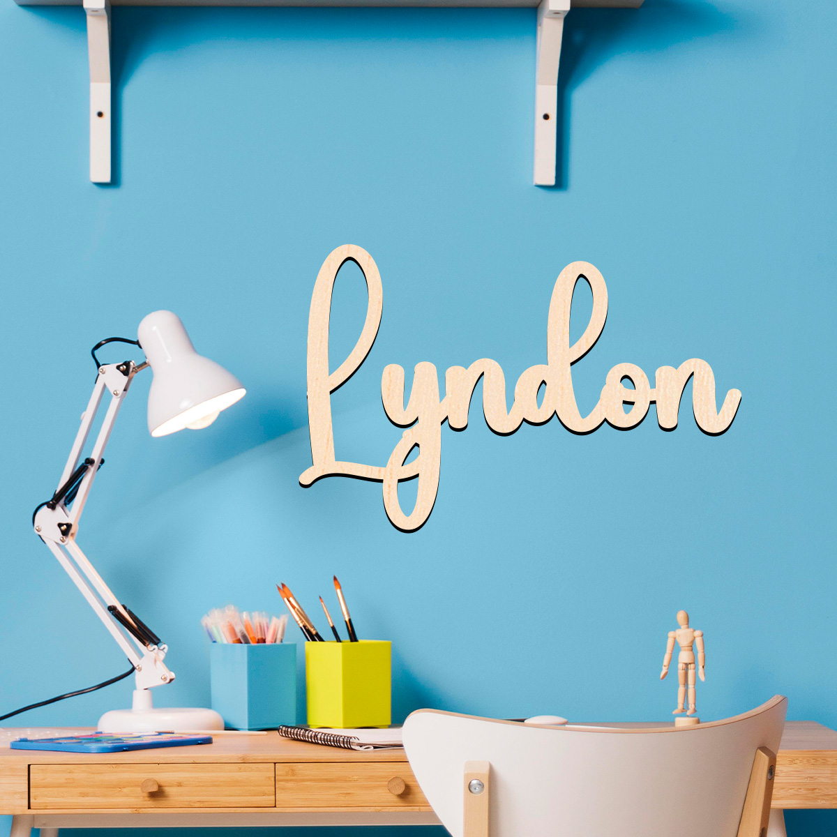 1 szt. drewniana tabliczka z i – Home Decor Examples recenzja i cena