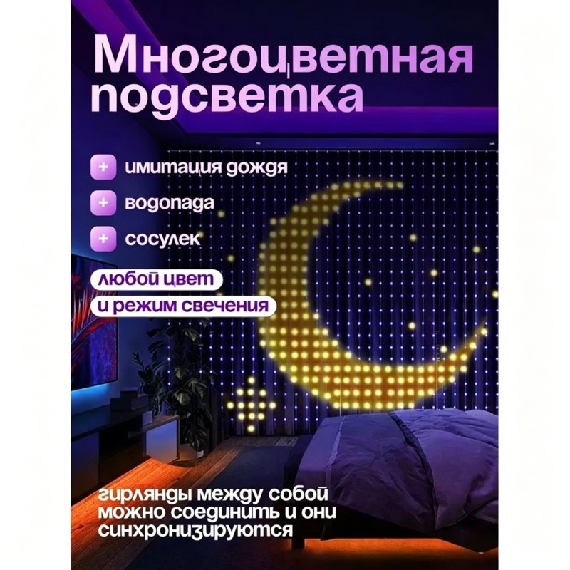 Lampki LED USB Smart Curtain S – Home Decor Color Trends 2025 recenzja i cena