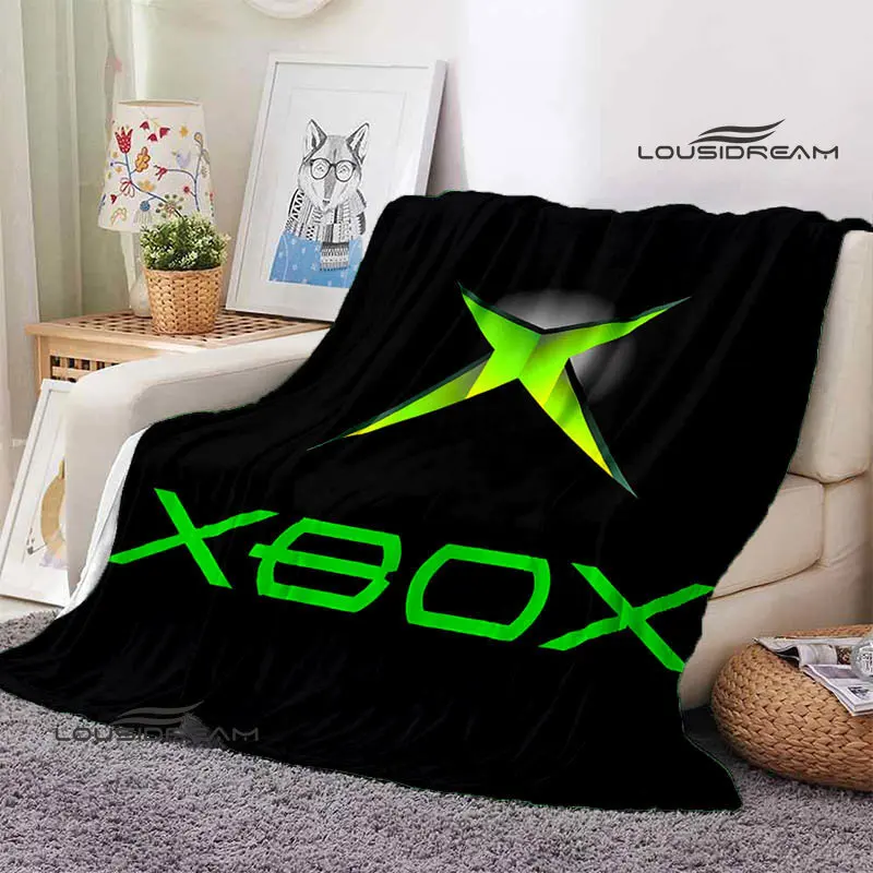 Koc polarowy z logo Xbox, mięk – Home Decor Logo Design recenzja i cena