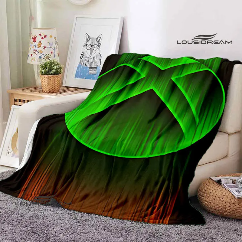 Koc polarowy z logo Xbox, mięk – Home Decor Logo Design recenzja i cena