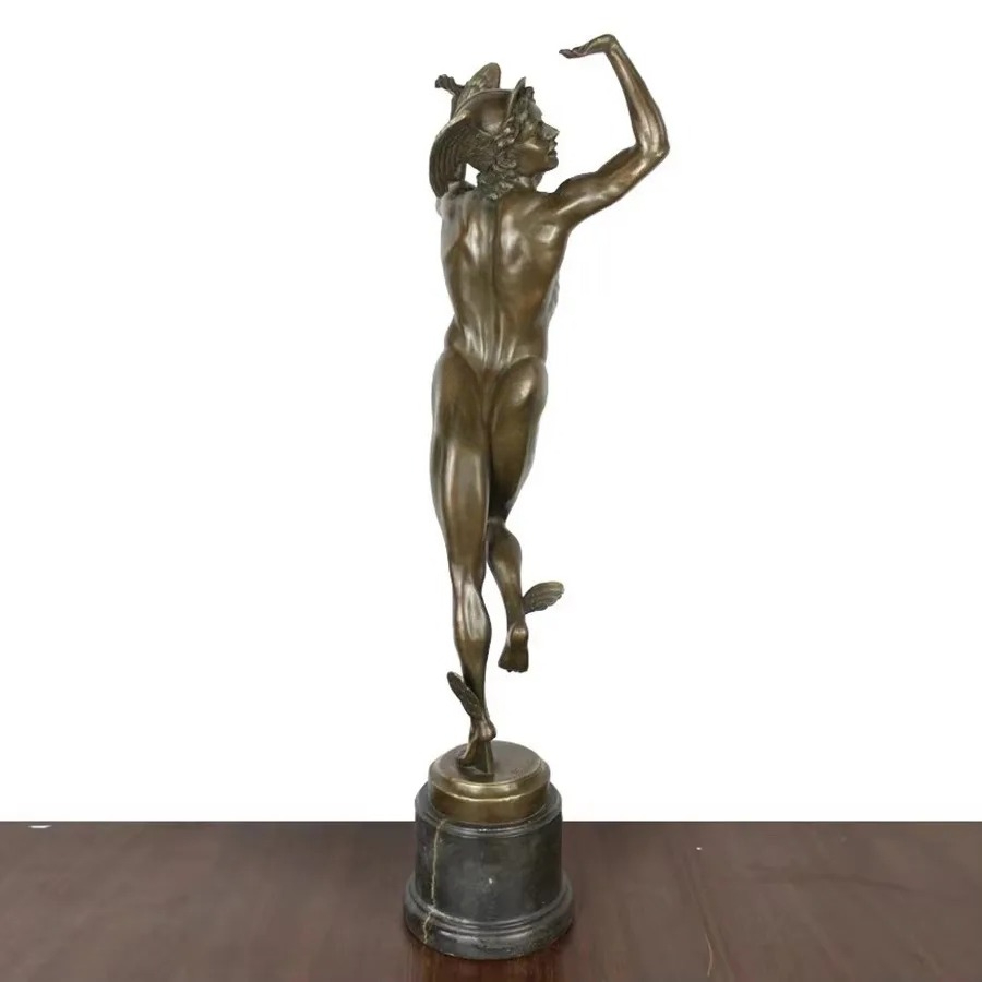 Miedziana Grecka Hermes Rzymsk – Home Decor Hermes recenzja i cena