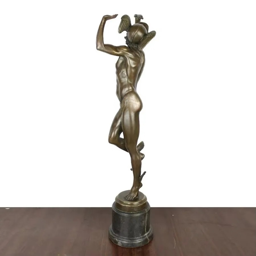 Miedziana Grecka Hermes Rzymsk – Home Decor Hermes recenzja i cena