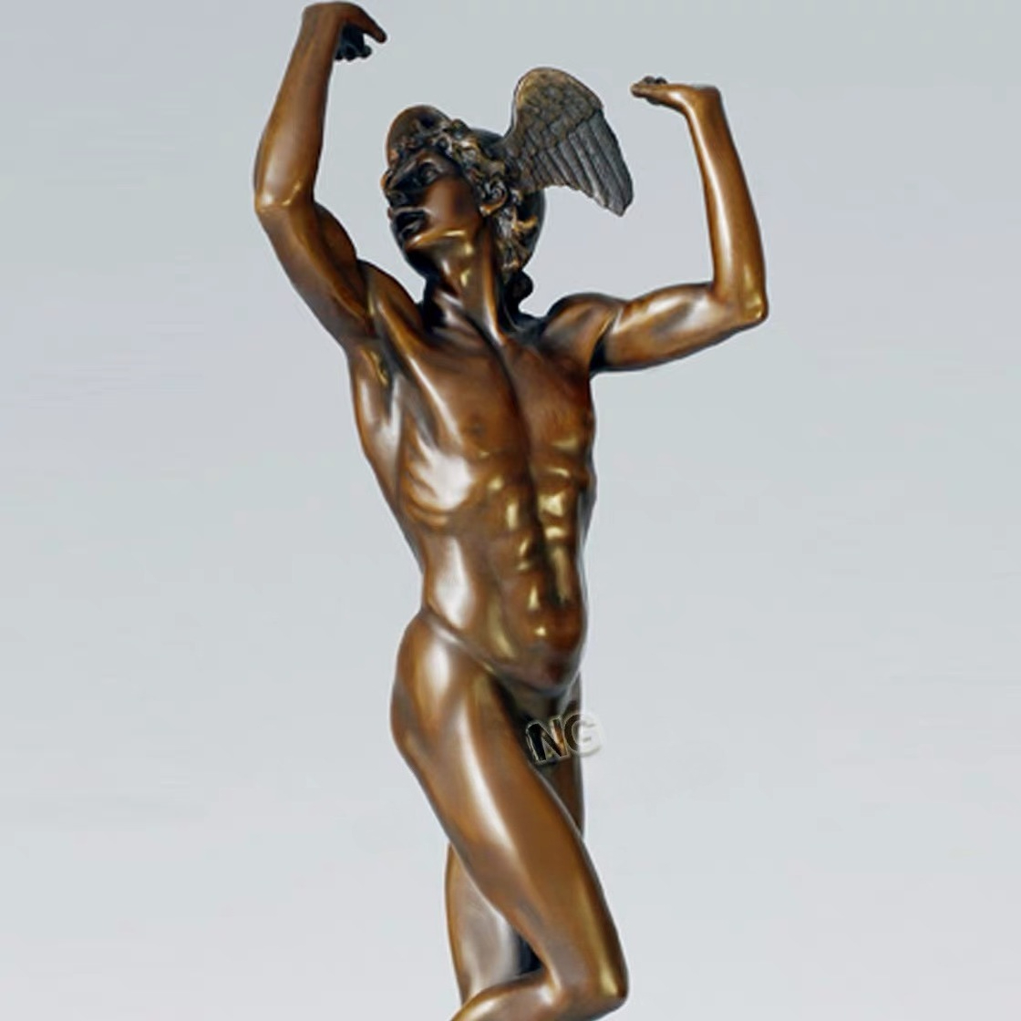 Miedziana Grecka Hermes Rzymsk – Home Decor Hermes recenzja i cena
