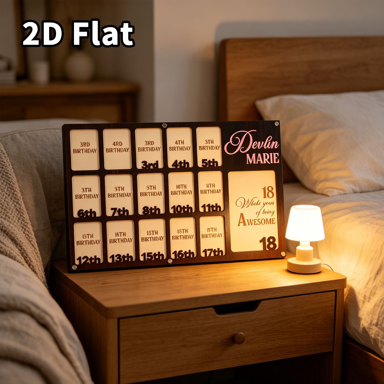 1 szt. Personalizowana drewnia – Home Decor Diy recenzja i cena