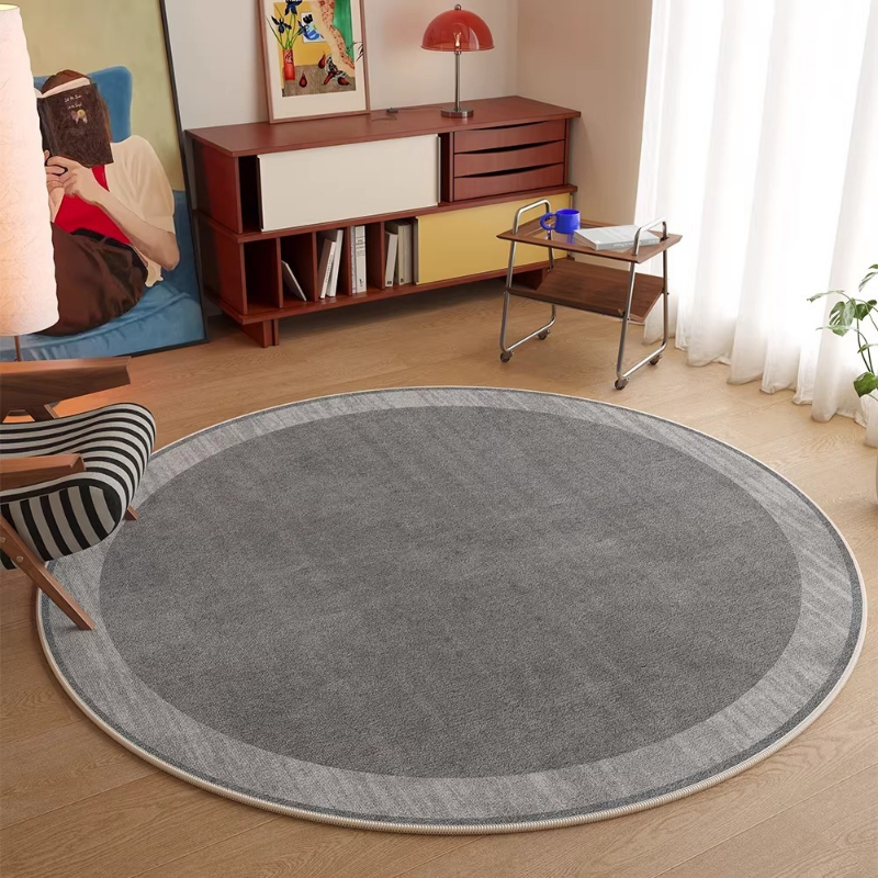 Szary Okrągły Dywan do Salonu  – Home Decor Games Online Free recenzja i cena