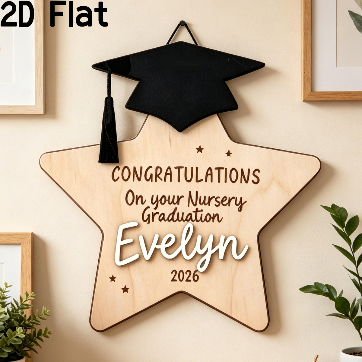 Drewniana tabliczka z imieniem – Home Decor Diy recenzja i cena