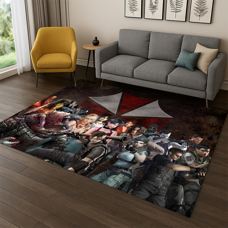 Dywan 3D R-Resident Evil Leon, – Home Decor Games Online Free recenzja i cena