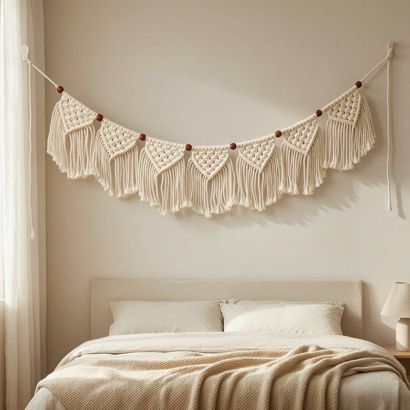 Makrama na ścianę, makrama ozd – Macrame Wall Hanging recenzja i cena
