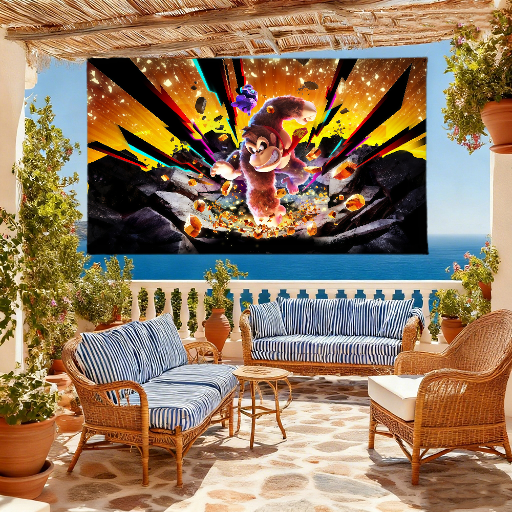 Gra D-donkey-y, flaga B-banan- – Home Decor Za recenzja i cena