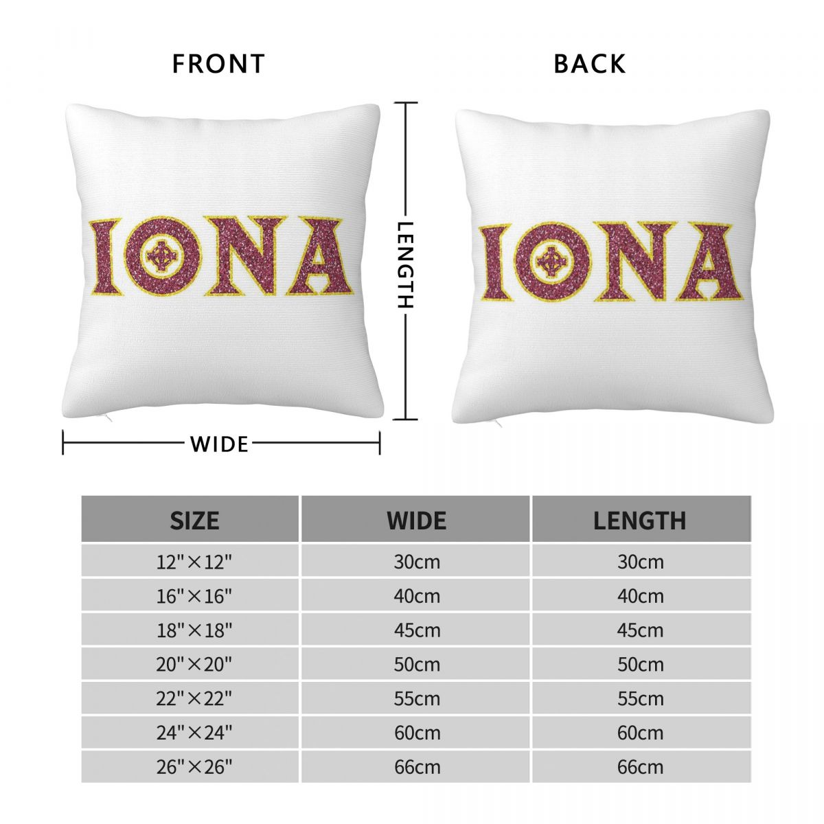 Poszewka na poduszkę Iona Coll – Home Decor New York recenzja i cena