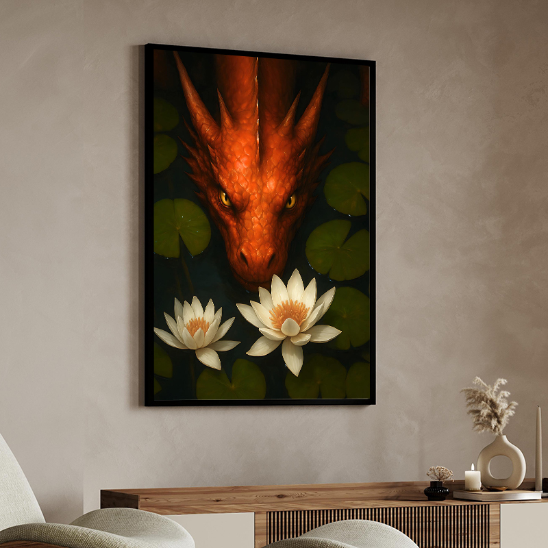 Obraz na płótnie: Fantazyjny S – Home Decor Gothic recenzja i cena