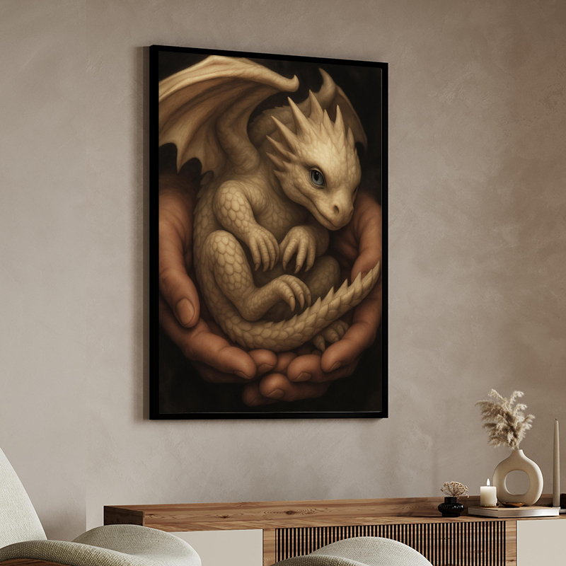 Obraz na płótnie: Fantazyjny S – Home Decor Gothic recenzja i cena