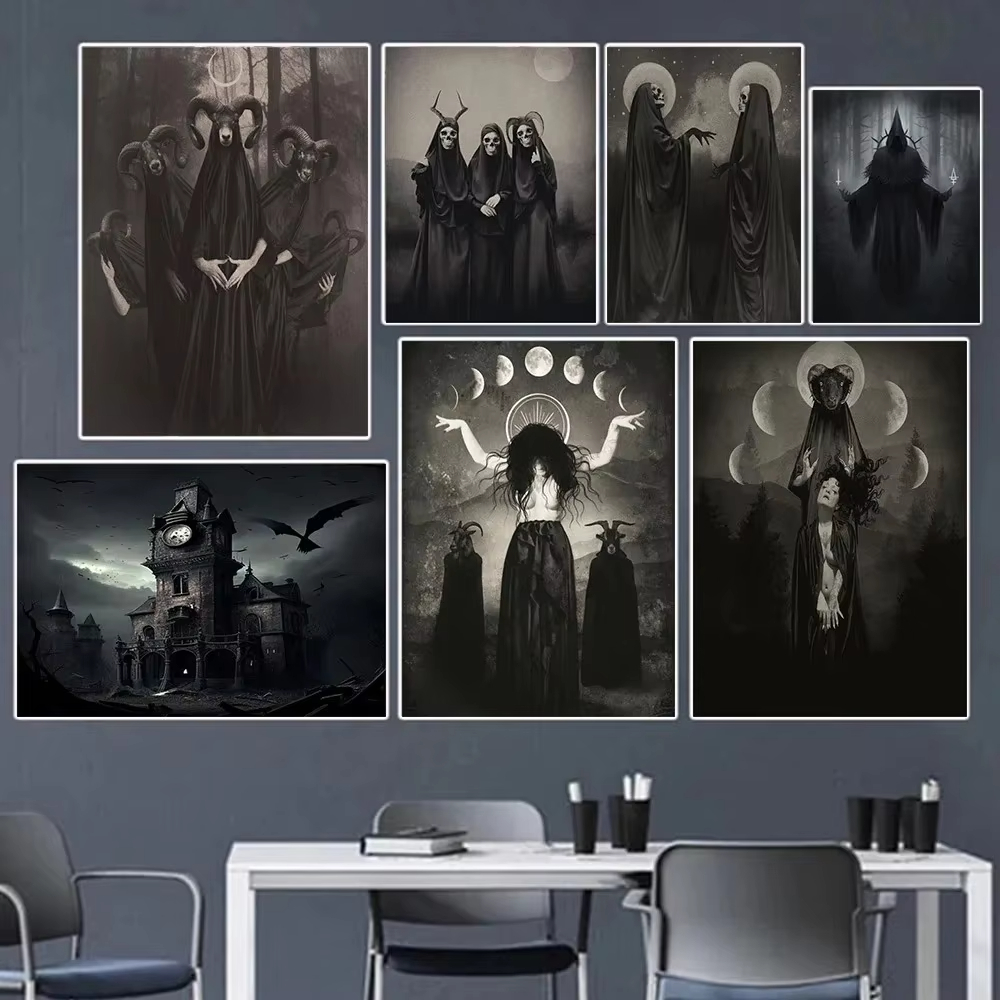 AA Dark Academia Sztuka Czarna – Home Decor Gothic recenzja i cena