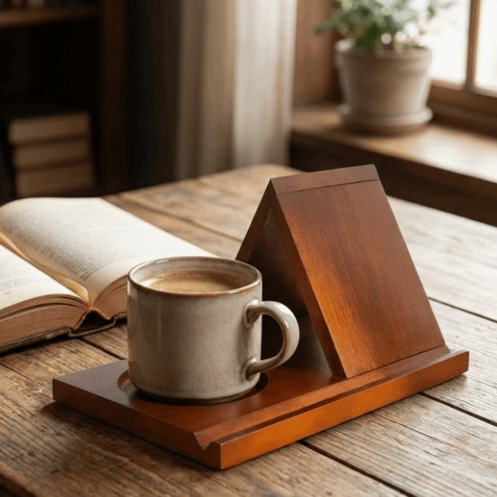 Minimalistyczny drewniany stoj – Home Decor Magazine recenzja i cena