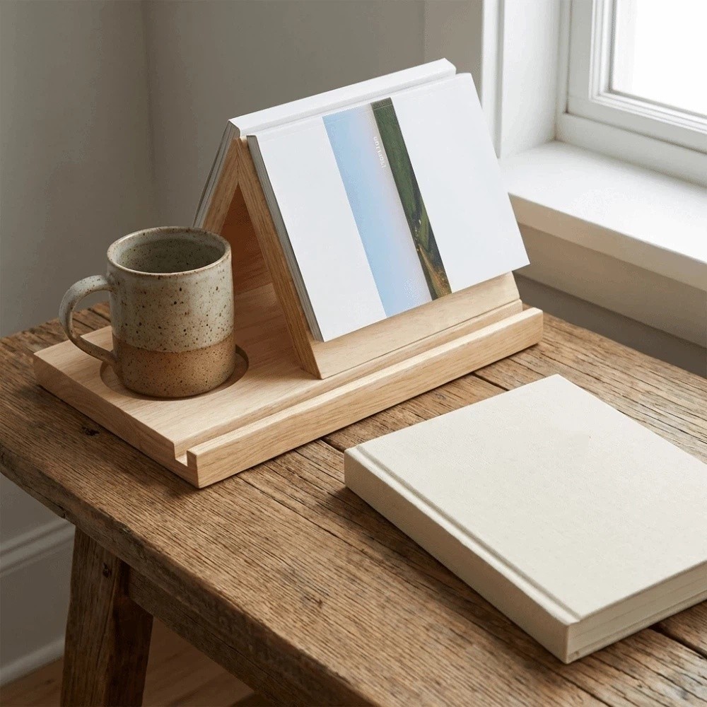 Minimalistyczny drewniany stoj – Home Decor Magazine recenzja i cena