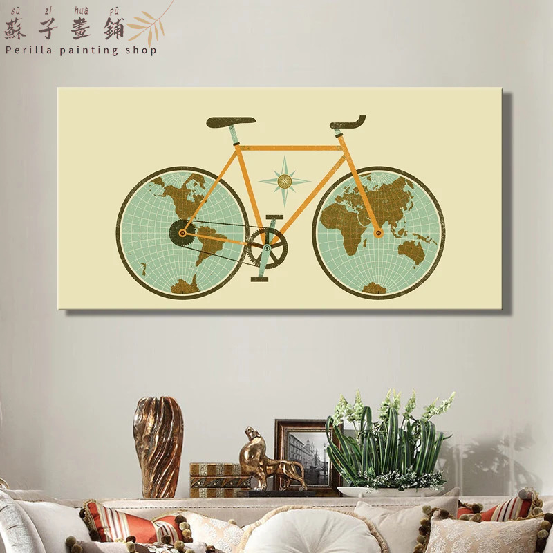 Plakat Mapa Świata z Perillą n – Home Decor On Wheels recenzja i cena