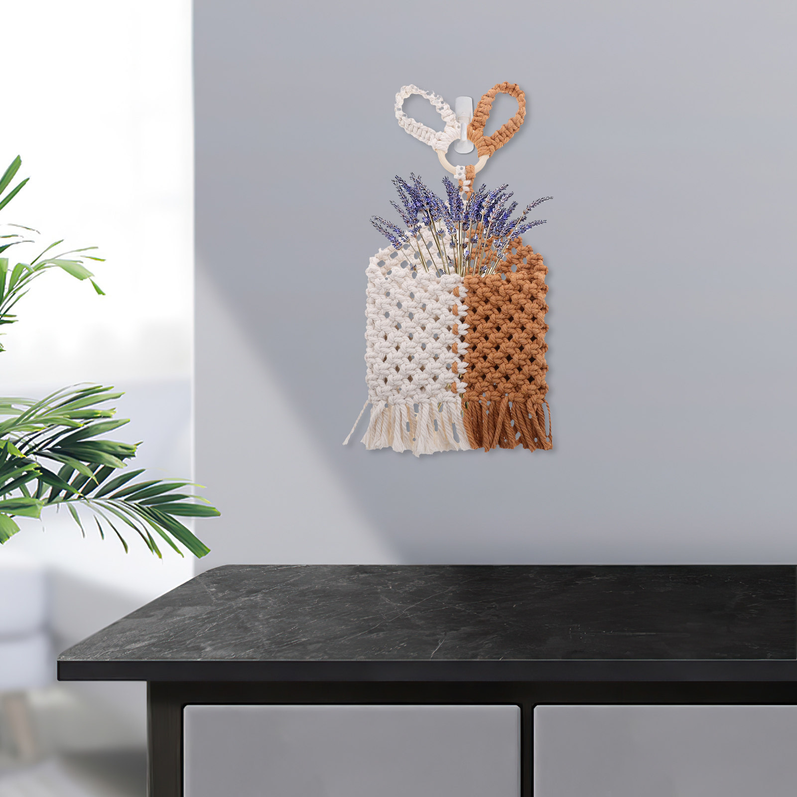 Bawełniana, ręcznie tkana makr – Macrame Wall Hanging recenzja i cena