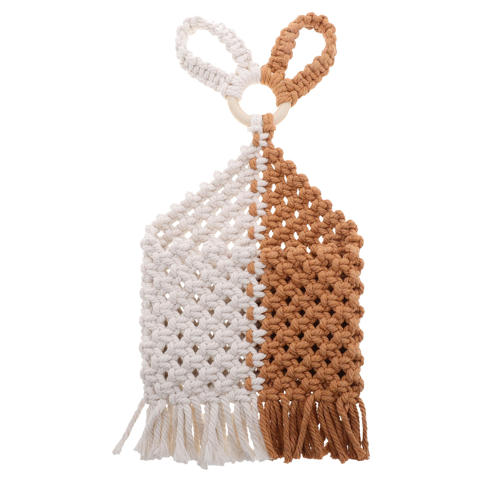 Bawełniana, ręcznie tkana makr – Macrame Wall Hanging recenzja i cena