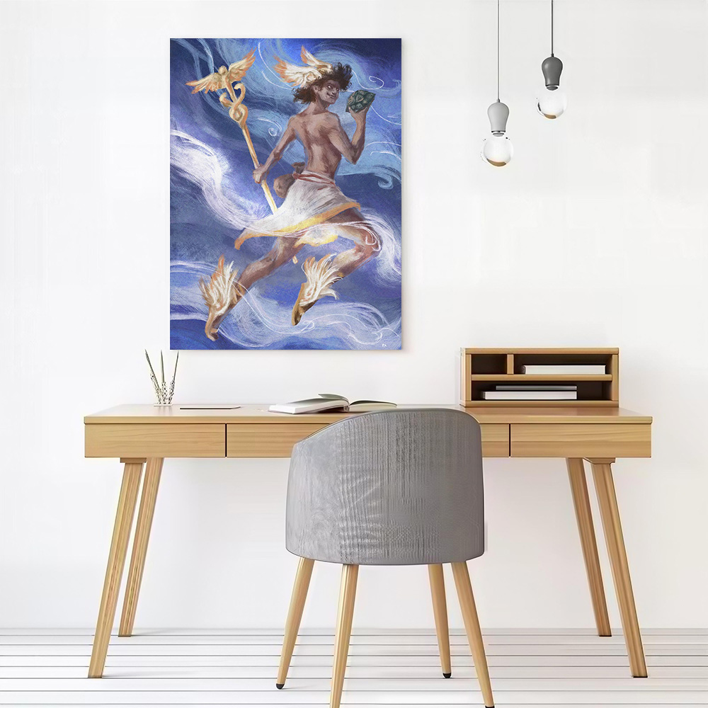 Plakat na płótnie Hermes, pers – Home Decor Hermes recenzja i cena