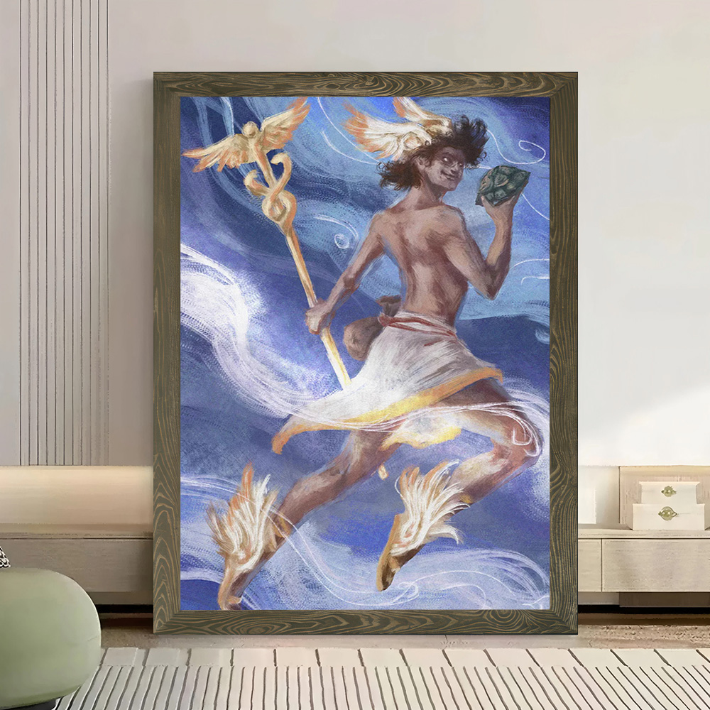 Plakat na płótnie Hermes, pers – Home Decor Hermes recenzja i cena