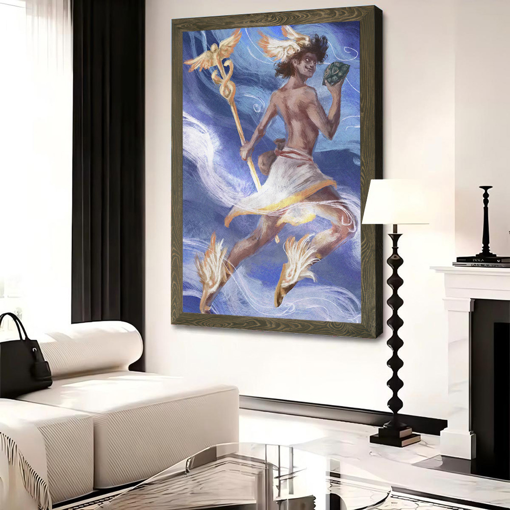 Plakat na płótnie Hermes, pers – Home Decor Hermes recenzja i cena