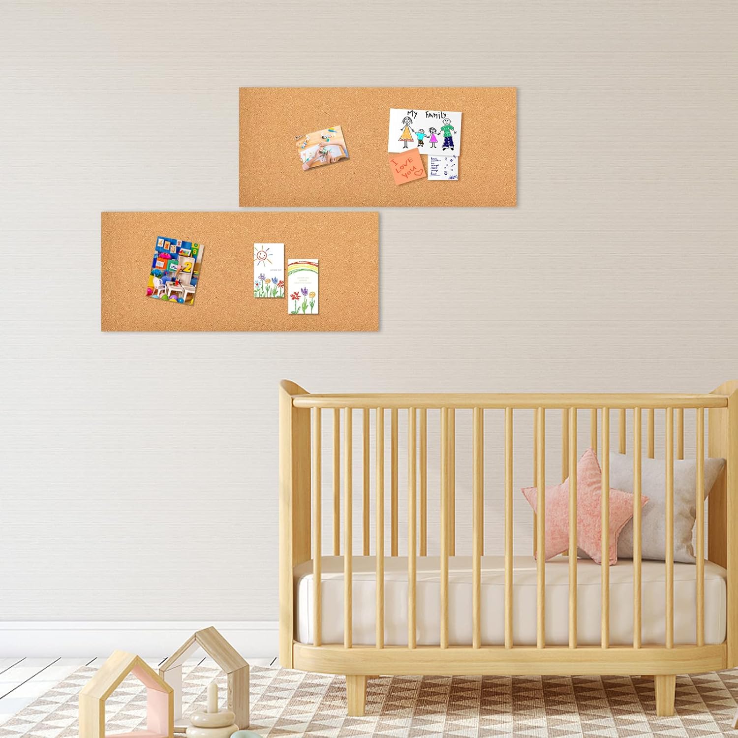 6-częściowa tablica korkowa z  – Home Decor Vision Board recenzja i cena