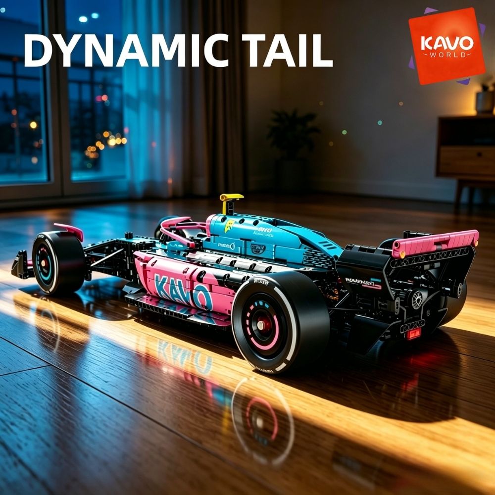 KAVOWORLD 1:8 Różowo-niebieski – Home Decor On Wheels recenzja i cena